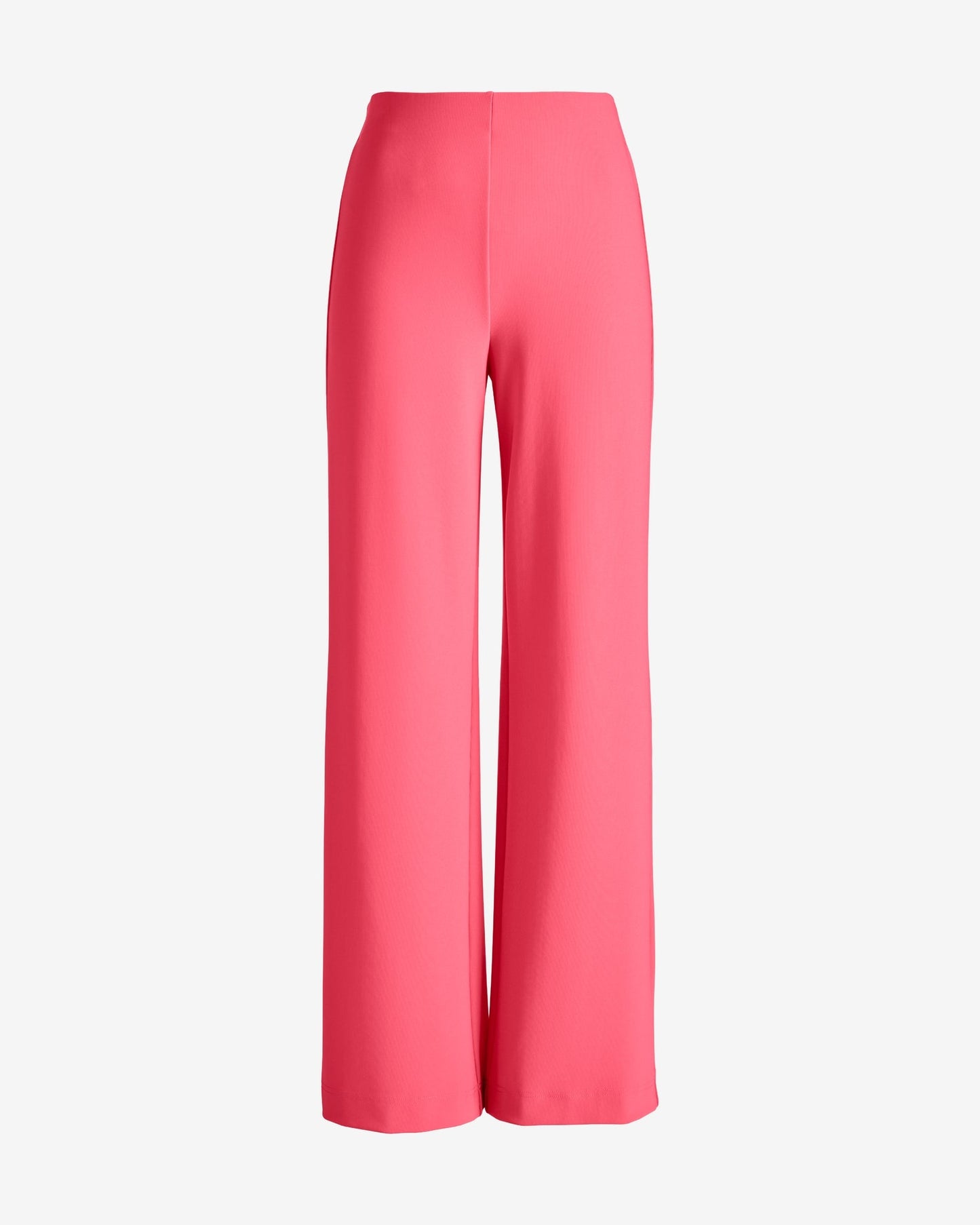 Beyond Travel High Rise Palazzo Pant Pink Lemonade