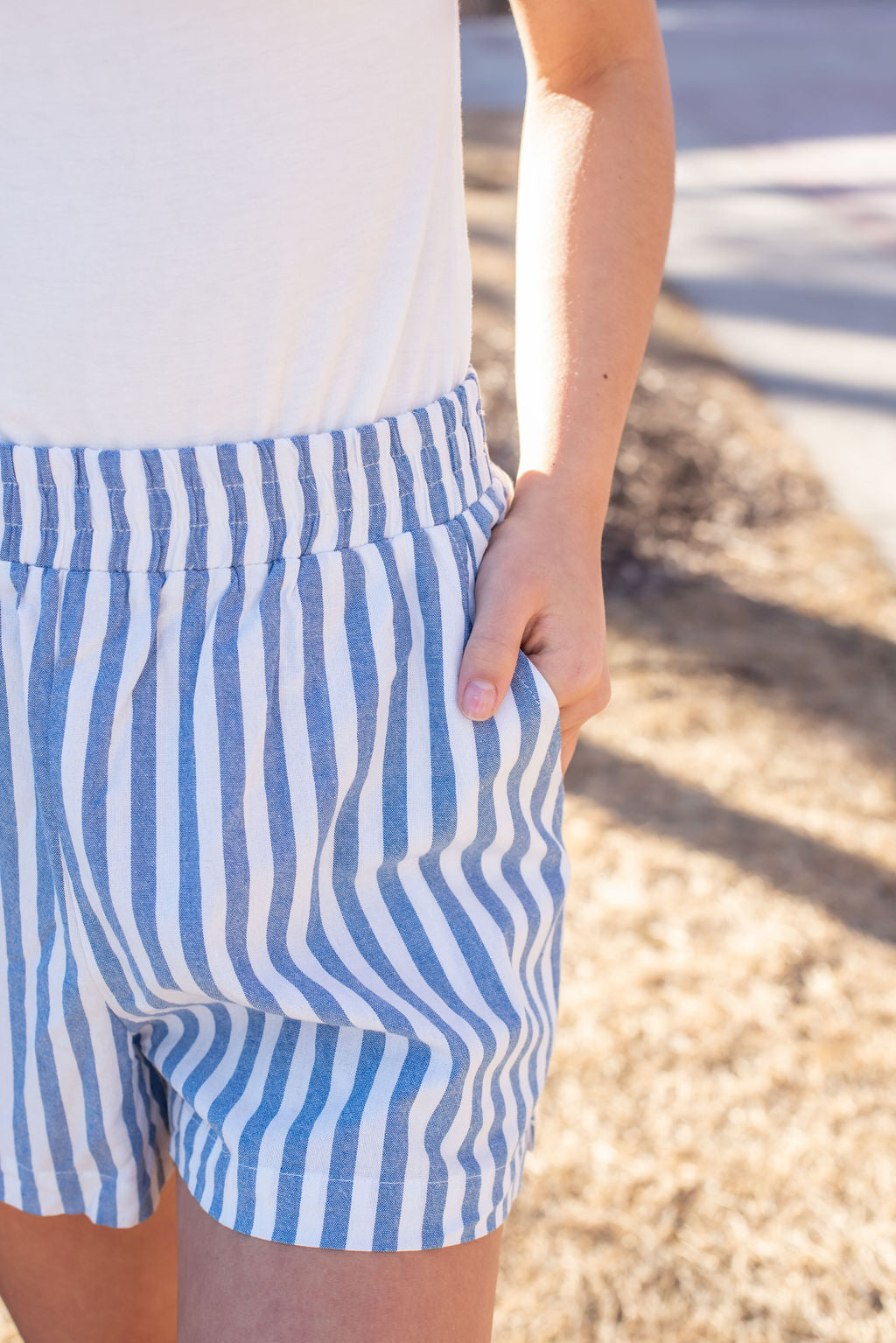 Sunny Days Striped Shorts
