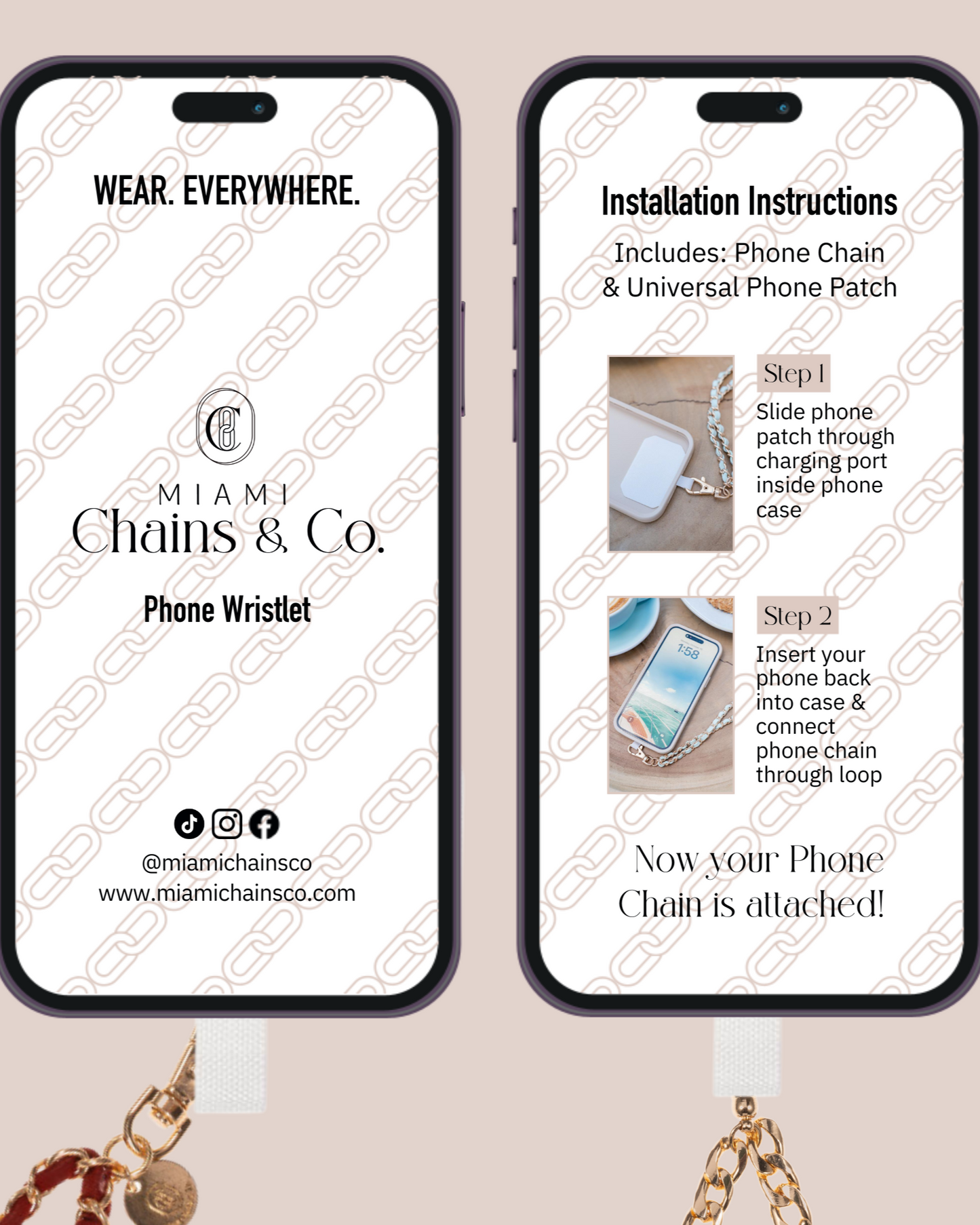 Blue Jeans Phone Wristlet