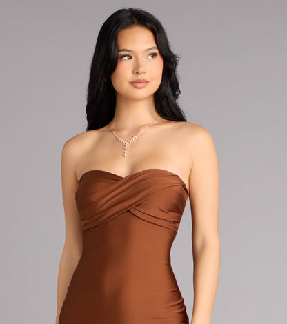 Adley Strapless Mermaid Dress