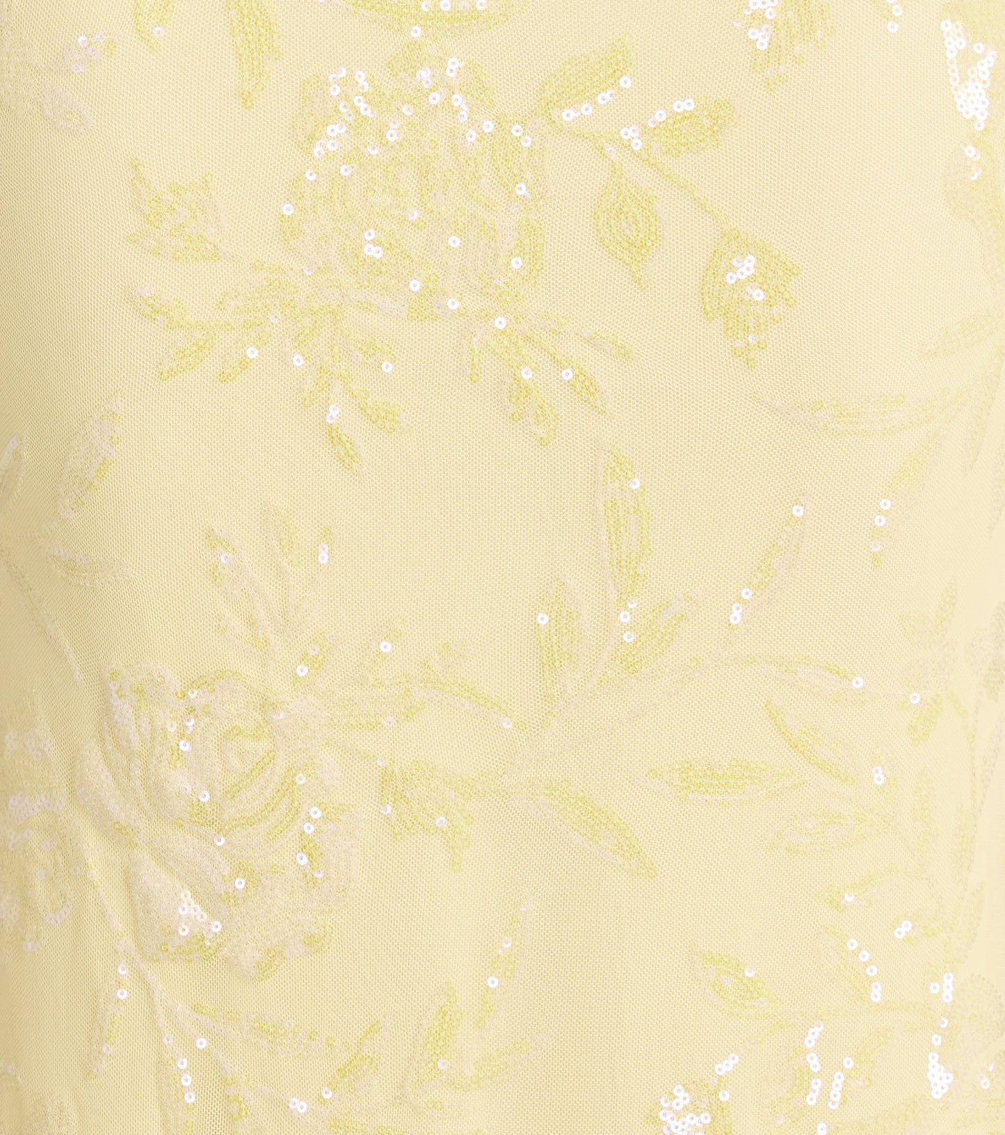 Aila Floral Sequin Mesh Mermaid Dress