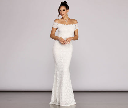 Adley Lace Gown