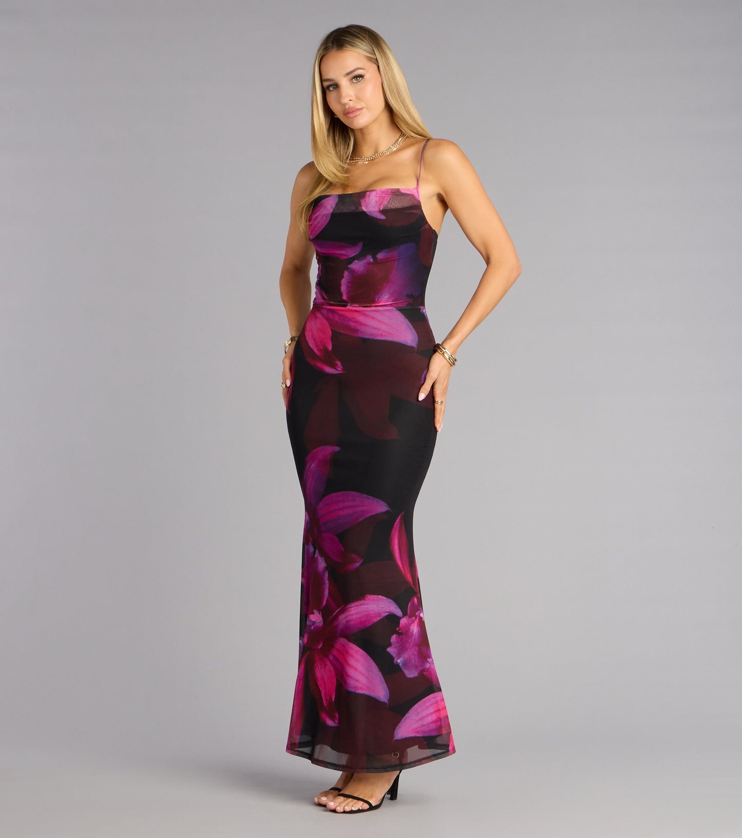 After Hours Bloom Floral Maxi Dress
