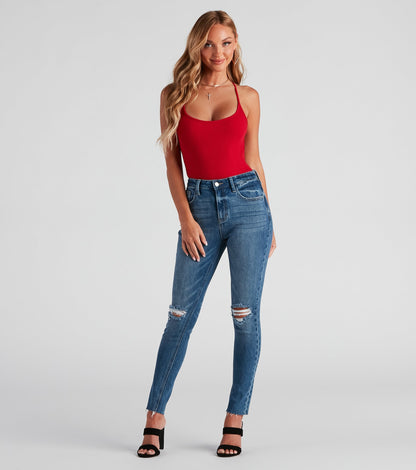 All About The Basics Knit Bodysuit