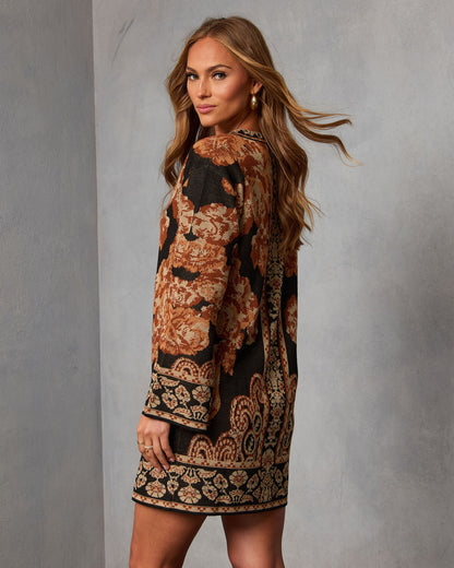 Evangelena Sweater Mini Dress
