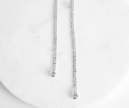 A Twist Of Rhine Necklace Set