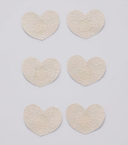 Adhesive Heart Pasties