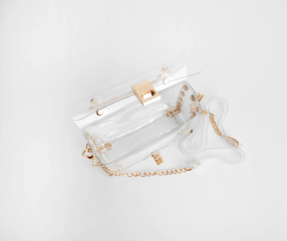 A Clear View Mini Purse