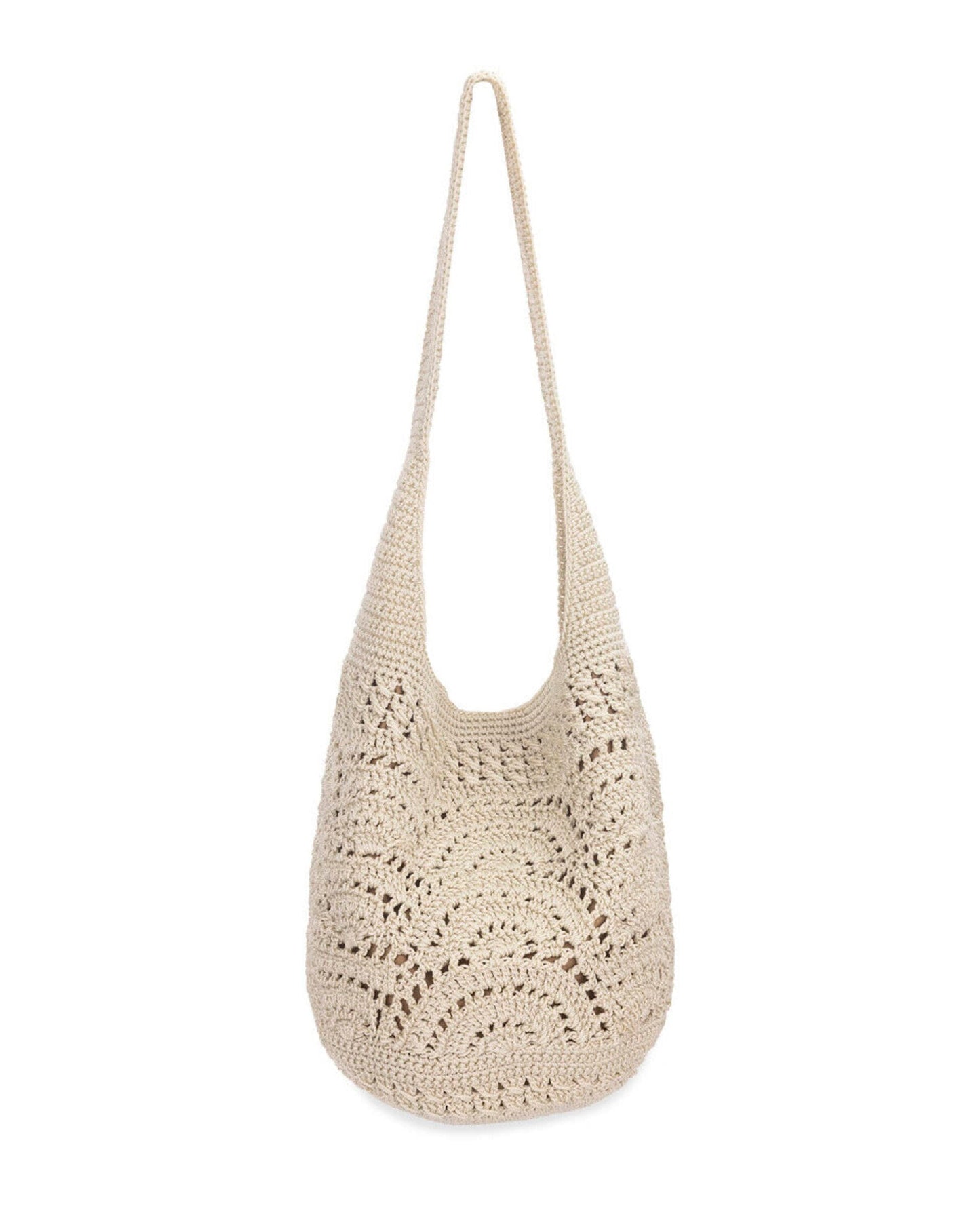 120 Hobo - Hand Crochet - Natural Fan