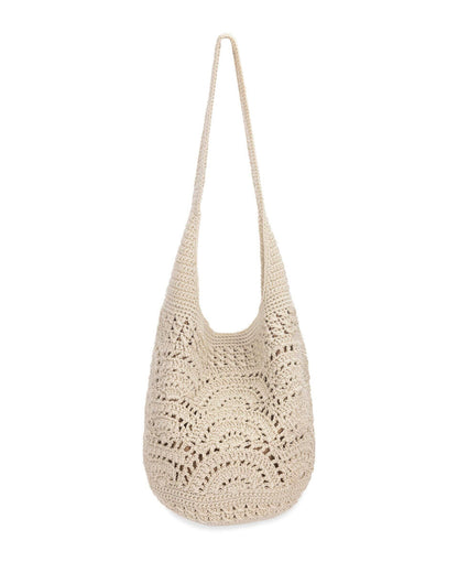 120 Hobo - Hand Crochet - Natural Fan