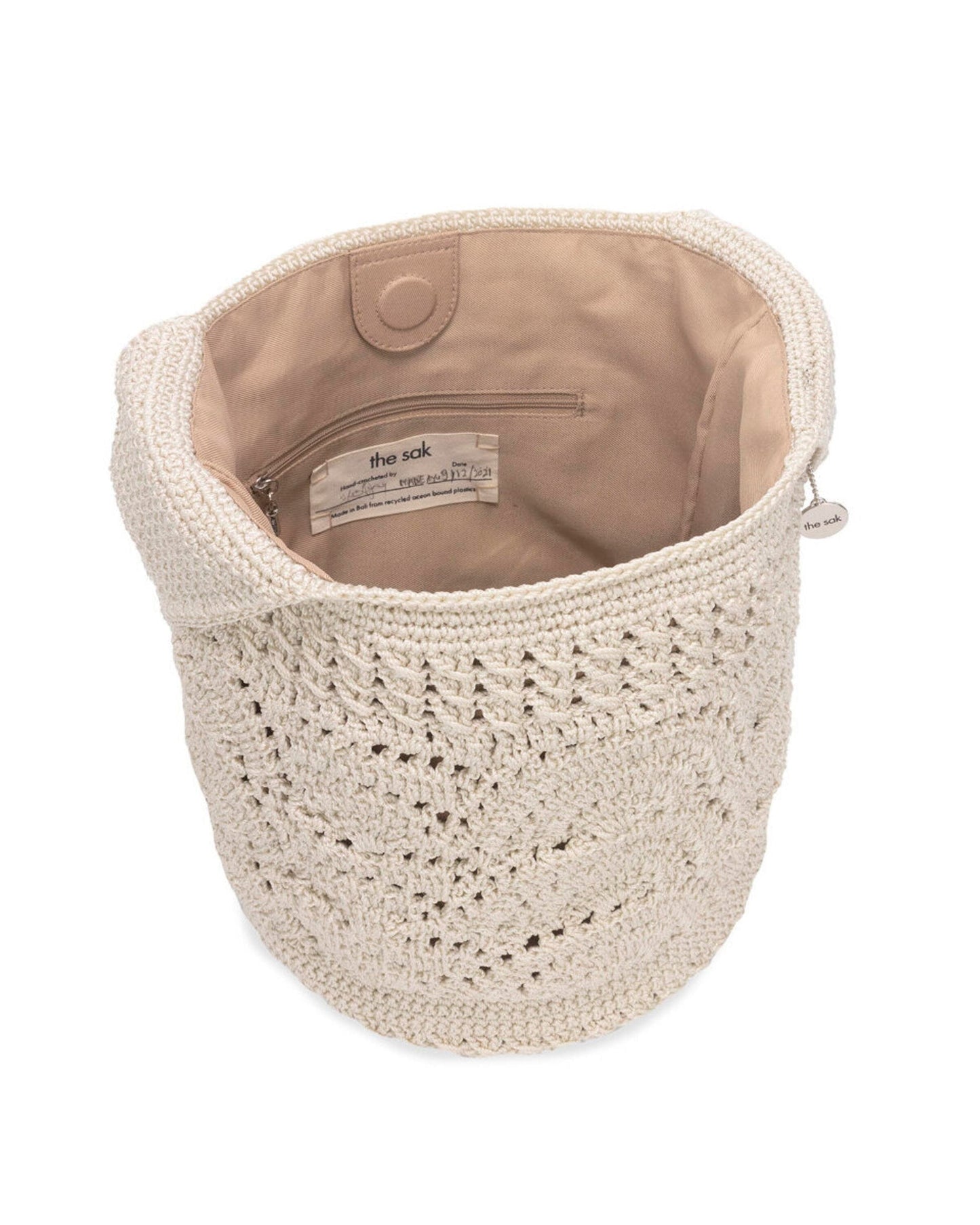 120 Hobo - Hand Crochet - Natural Fan