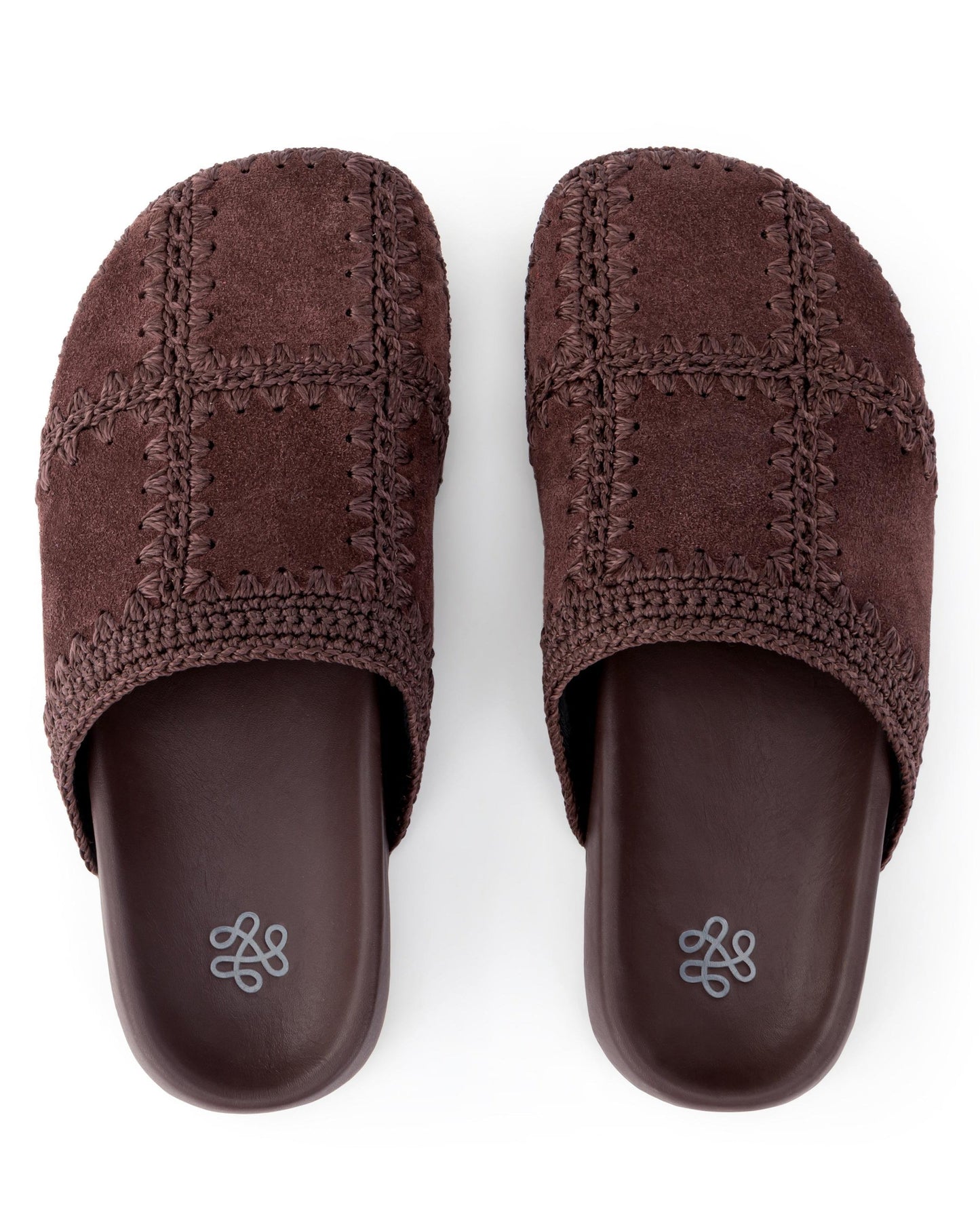 Bolinas Clog - Leather - Mahogany Suede Patch