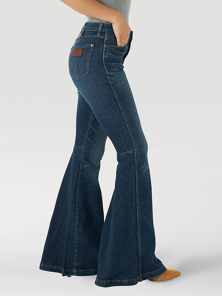 Wrangler Retro Jana High Rise Trumpet Flare Jean
