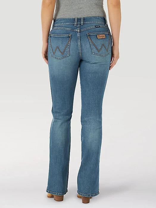 Wrangler Retro Mae Side Slit Riley Bootcut Jean