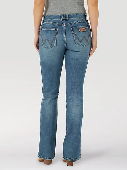 Wrangler Retro Mae Side Slit Riley Bootcut Jean