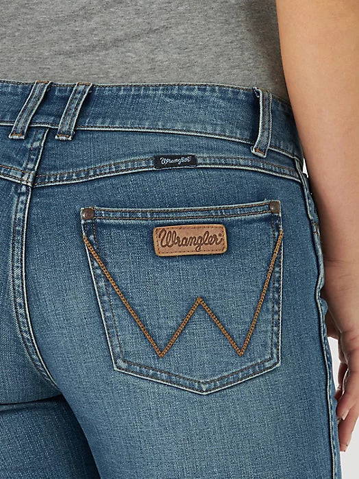 Wrangler Retro Mae Side Slit Riley Bootcut Jean