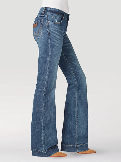 Wrangler Retro Mae Wide Leg Devon Trouser
