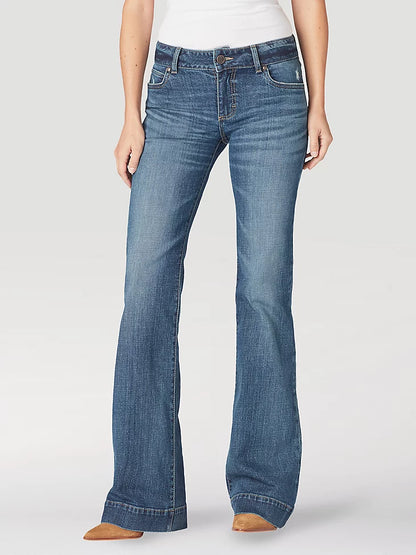 Wrangler Retro Mae Wide Leg Devon Trouser
