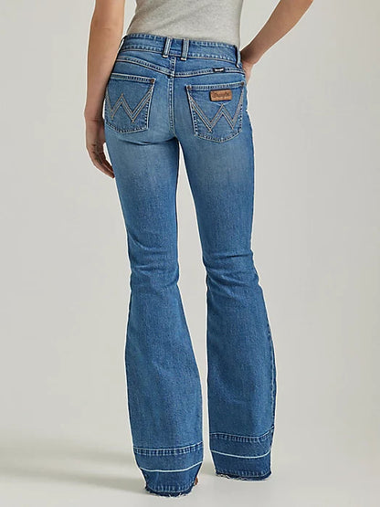 Wrangler Retro Mae Released Hem Trouser