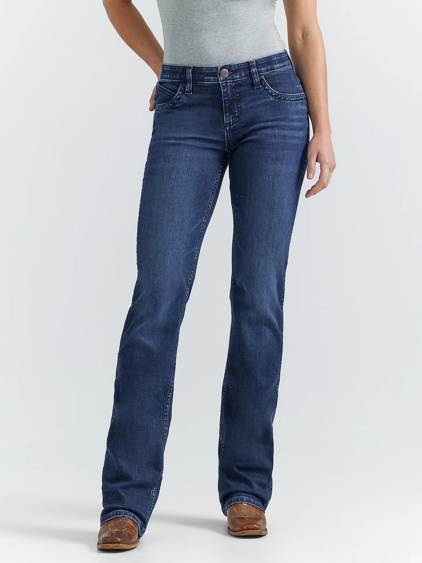 Wrangler Q-Baby Maggie Mid-Rise Bootcut Ultimate Riding Jean
