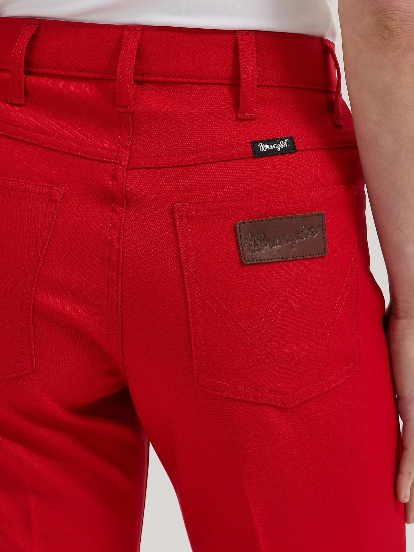 Wrangler Wrancher Joy Red High Rise Pant