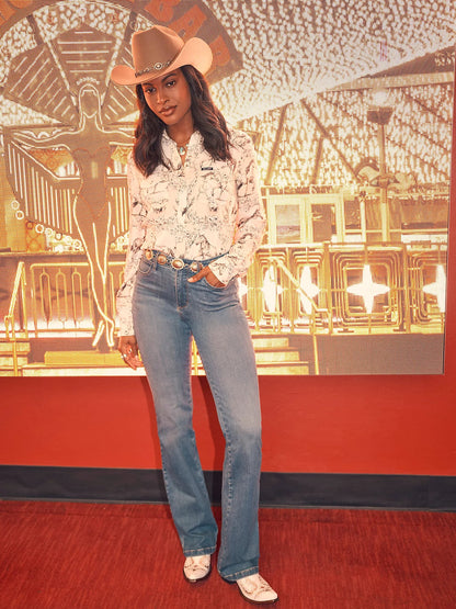 Wrangler Bespoke Regina High Rise Bootcut Jean