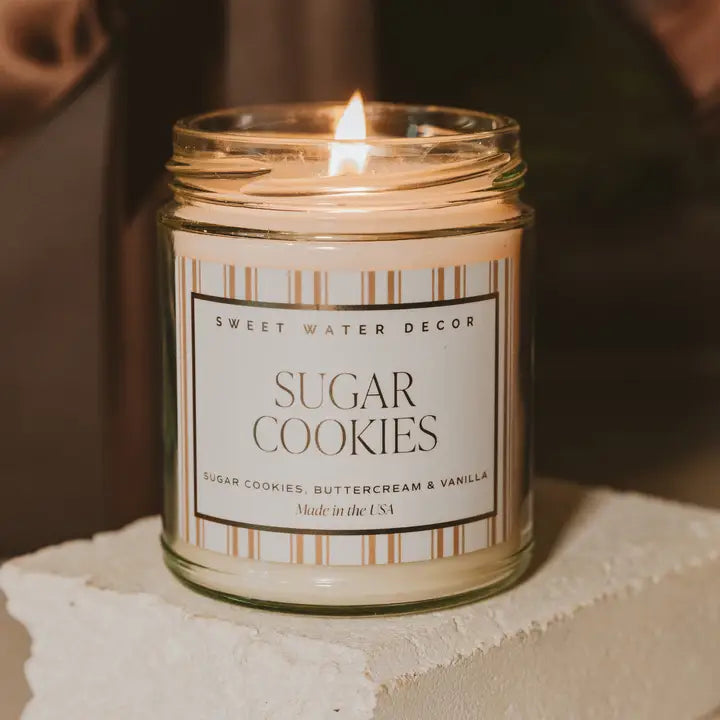 Sugar Cookies Christmas Candle