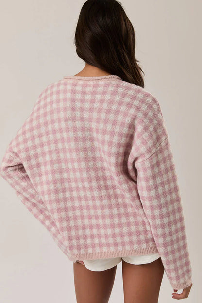 Spring Picnic Knit Sweater