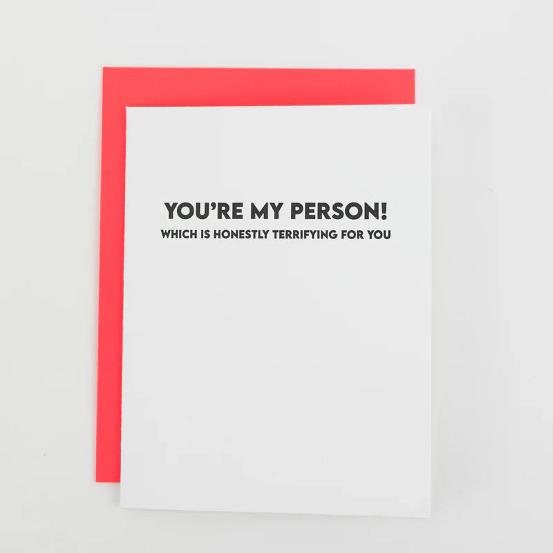 You're My Person Card