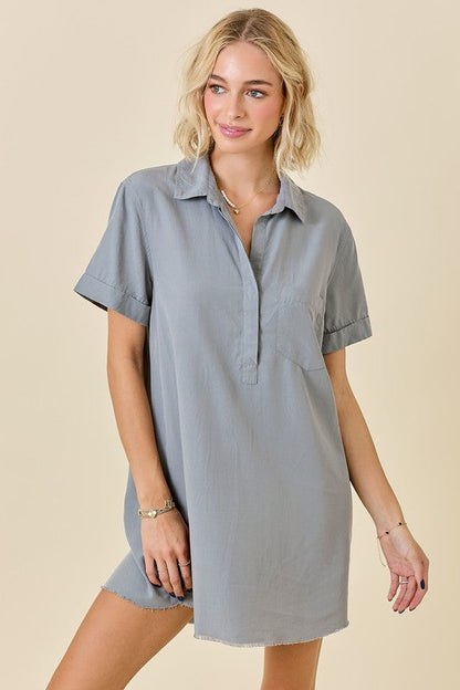 Washed Away Mini Dress