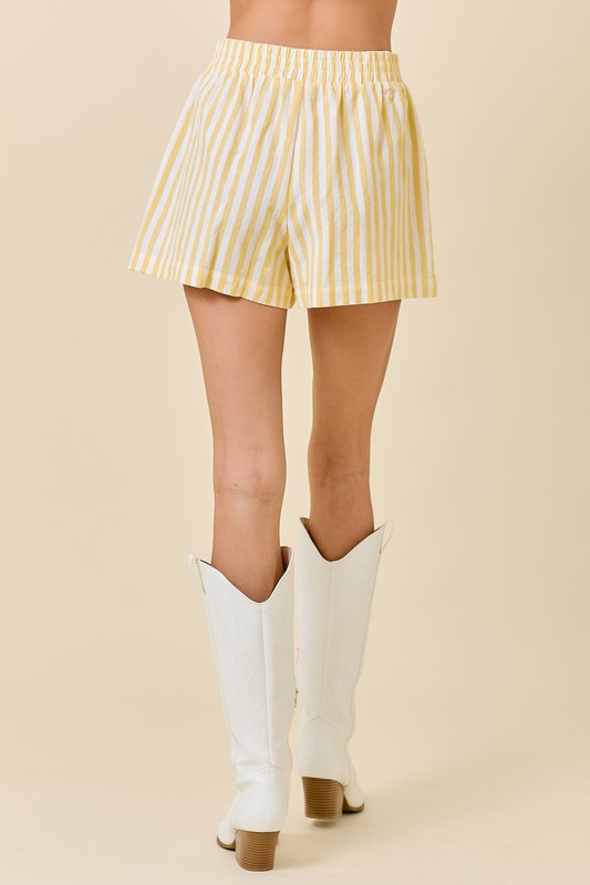 Sunny Days Striped Shorts