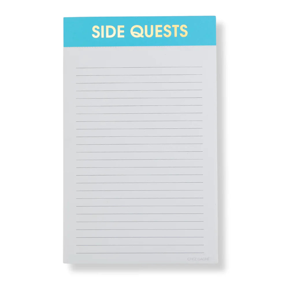 Side Quests Notepad
