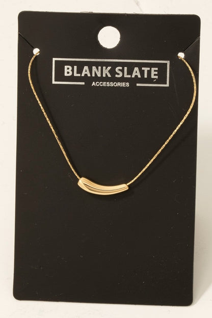 Set The Bar Necklace