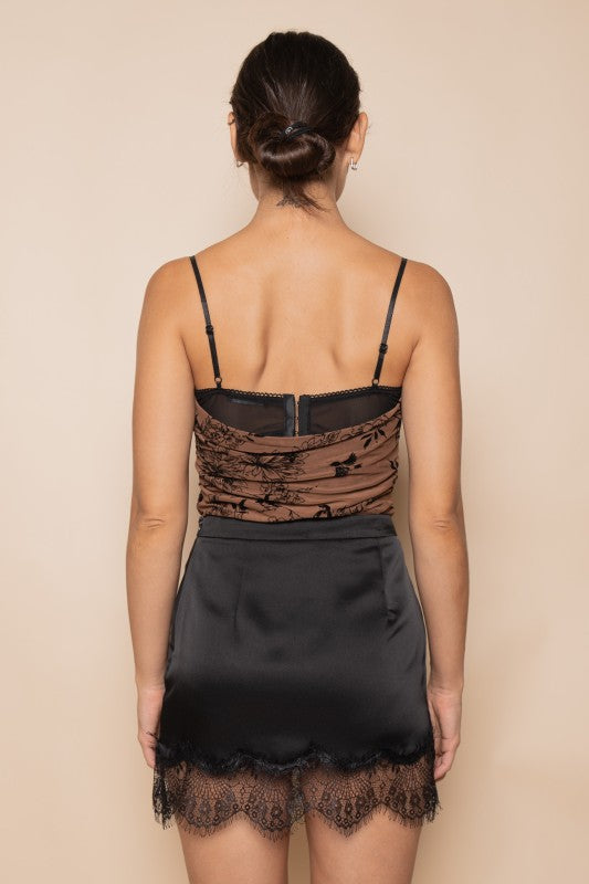 Teddie Floral Lace Bodysuit