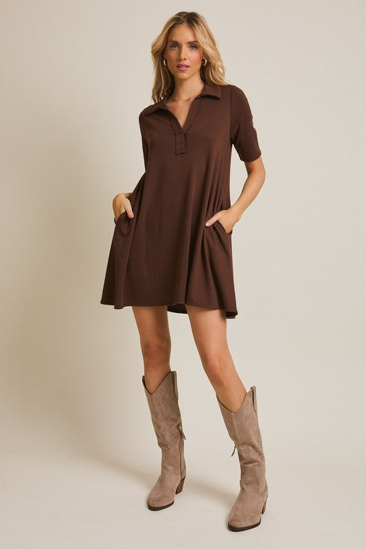 Sunday Stroll Mini Dress