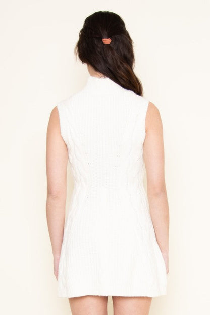 Winter Knit Mini Dress