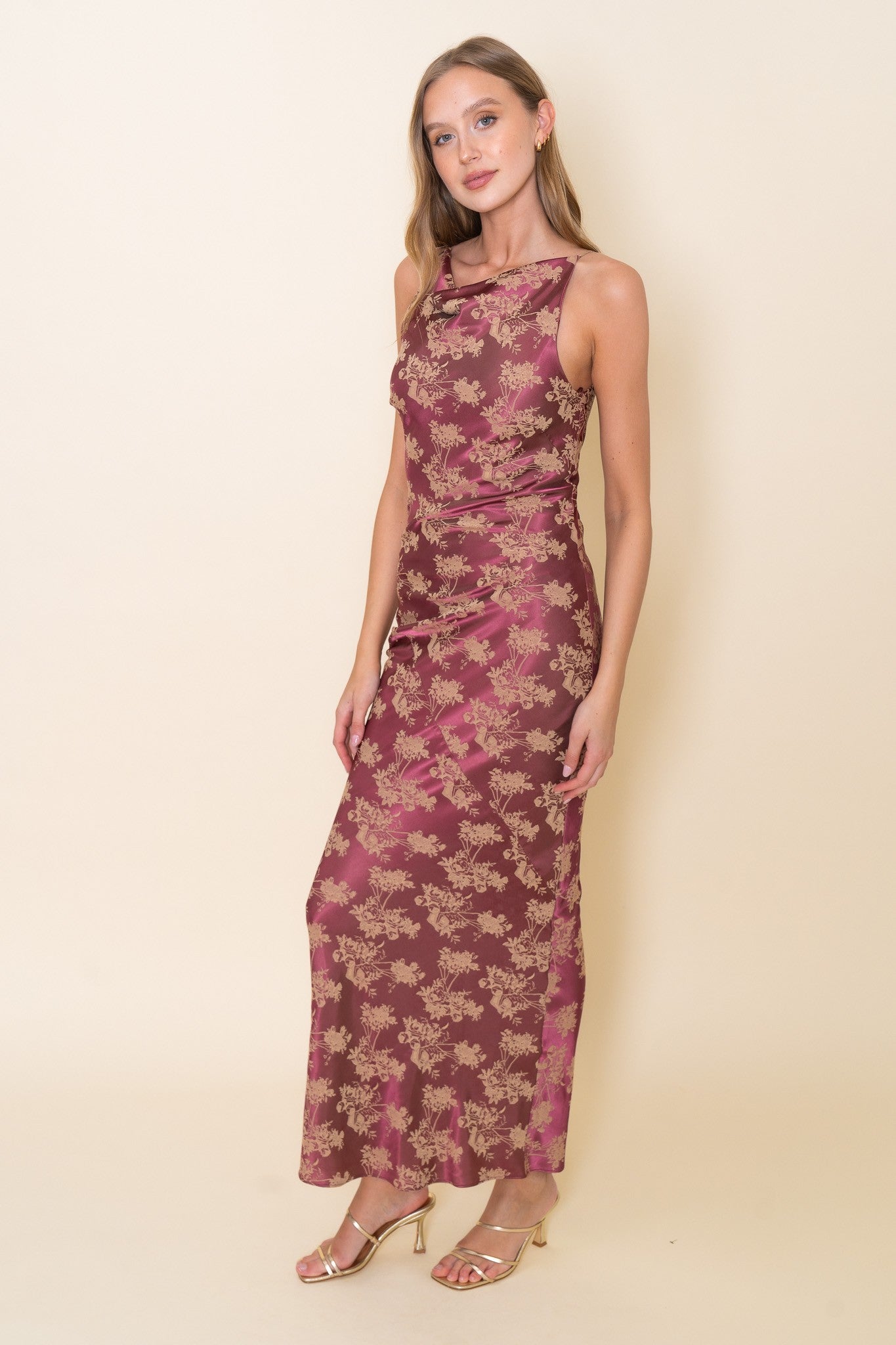 Twilight Rose Maxi Dress