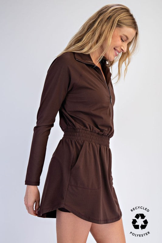 Warm Up Romper Dress