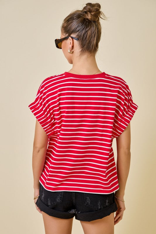 Shelby Striped Top