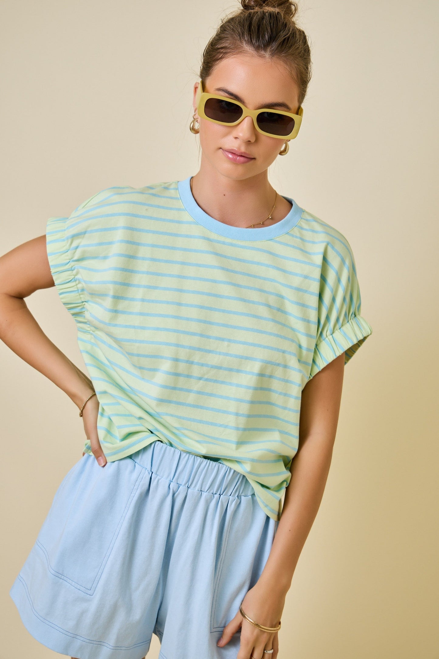 Shelby Striped Top