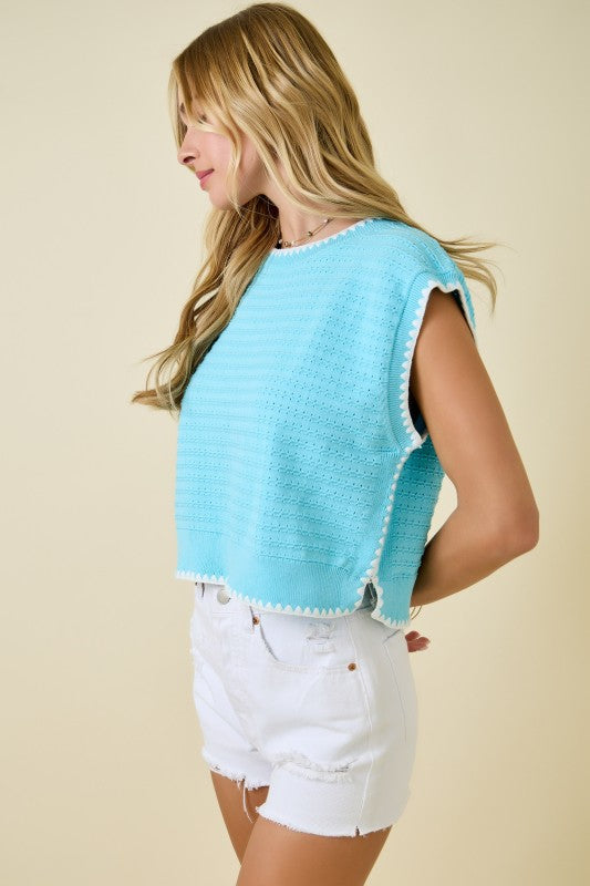 Spring Ahead Knit Top