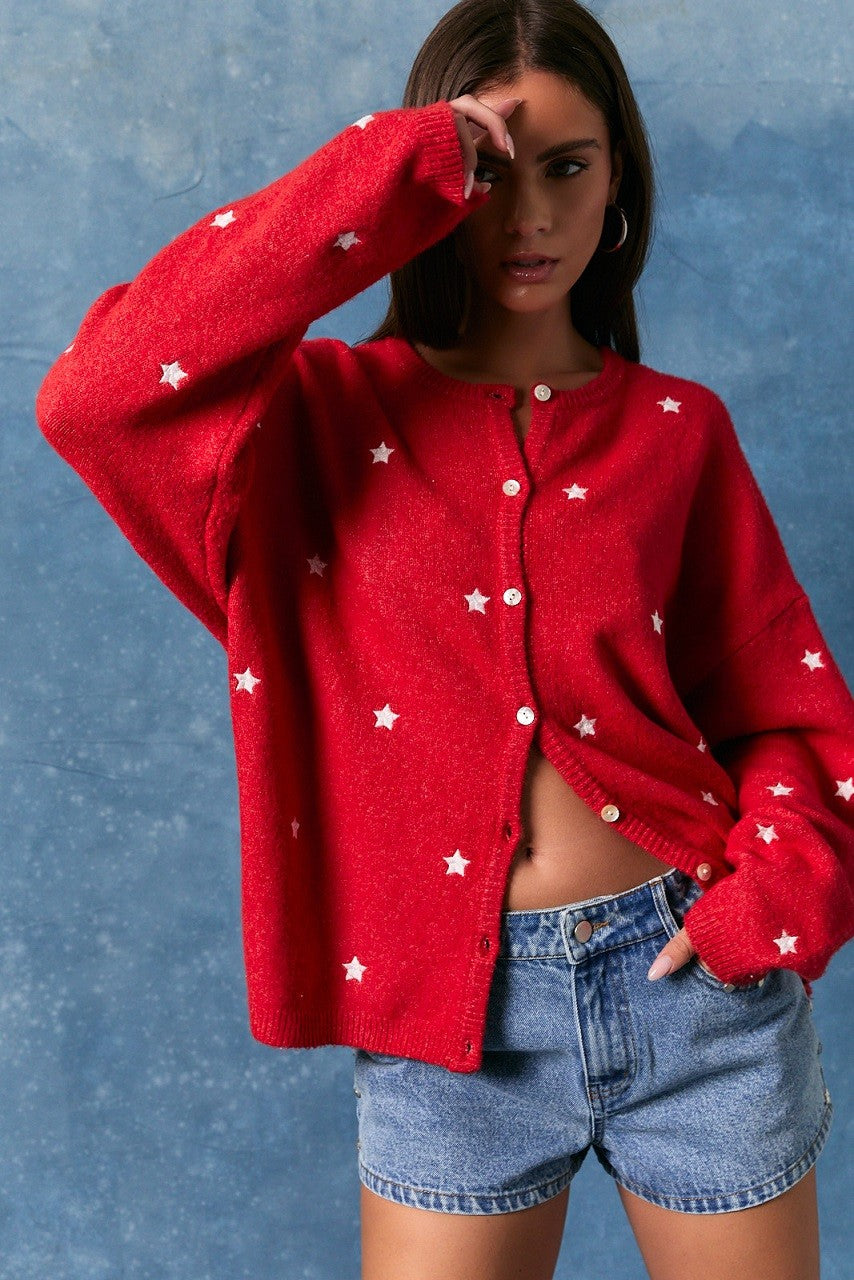 Star Spangled Cardigan