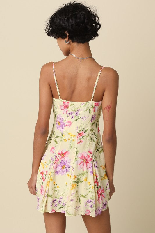 Sunny Blooms Mini Dress