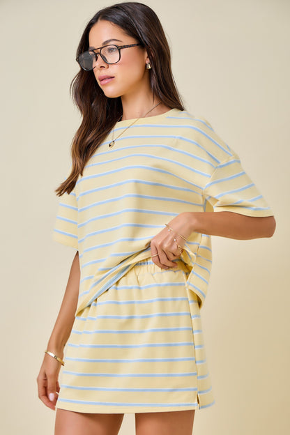 Stay Awhile Striped Top