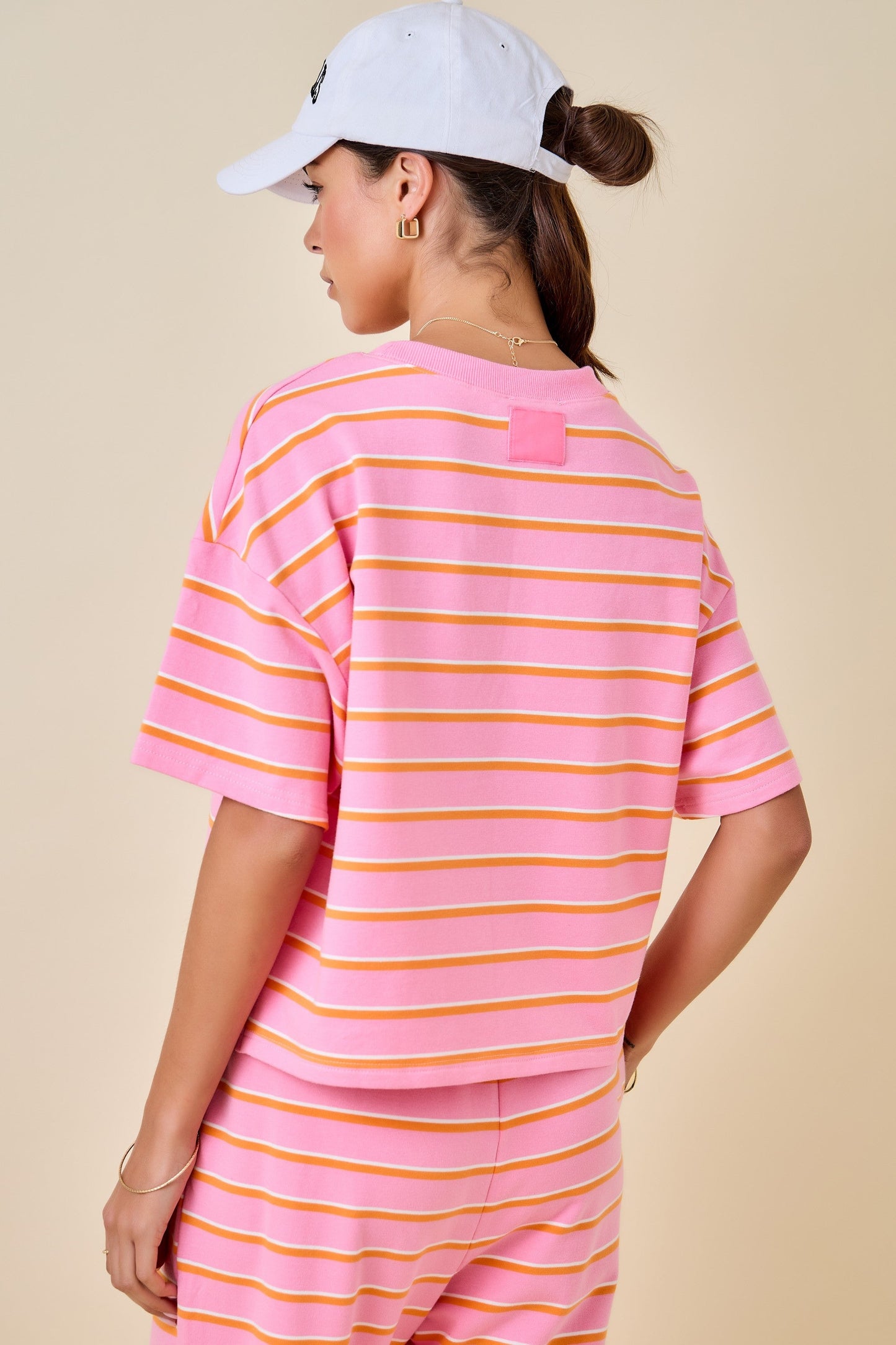 Stay Awhile Striped Top