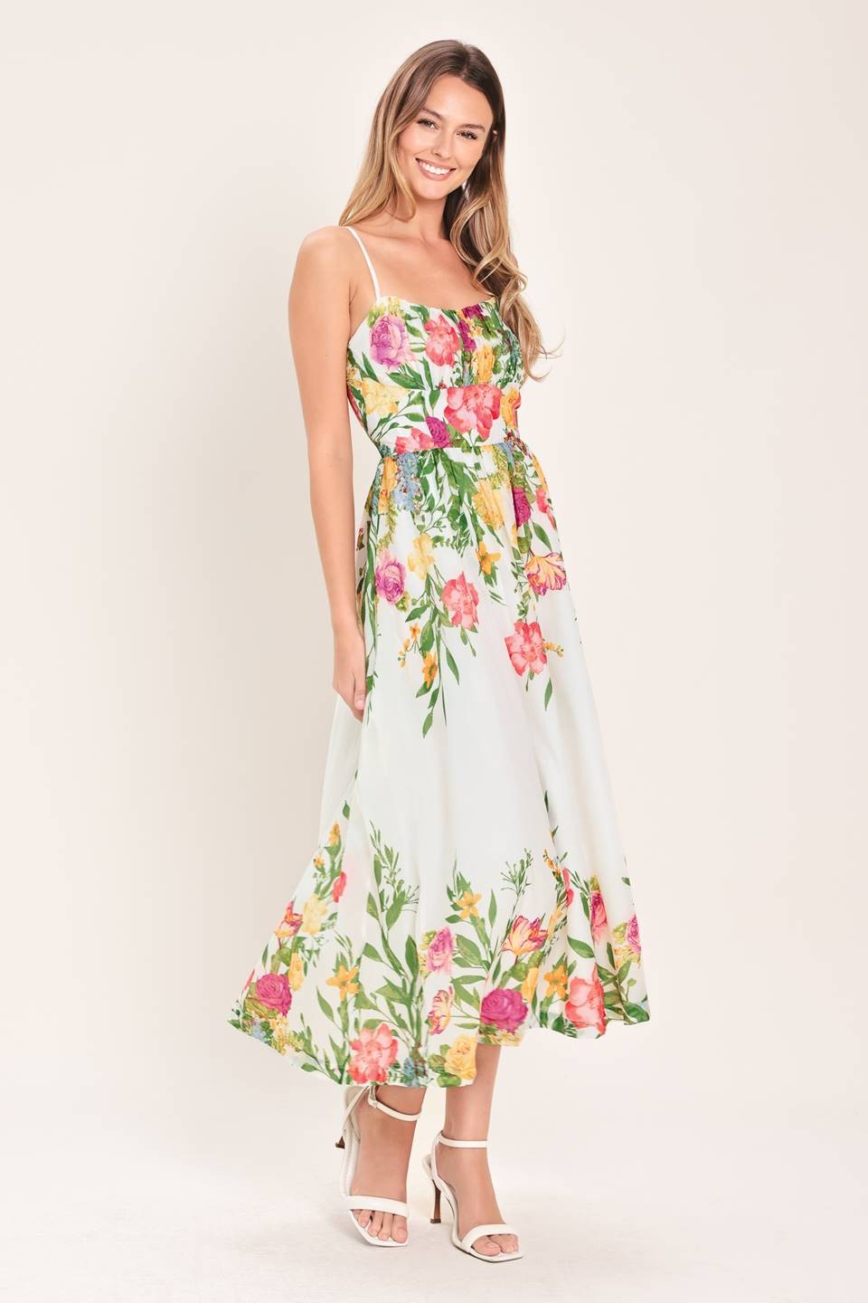 Secret Garden Midi Dress