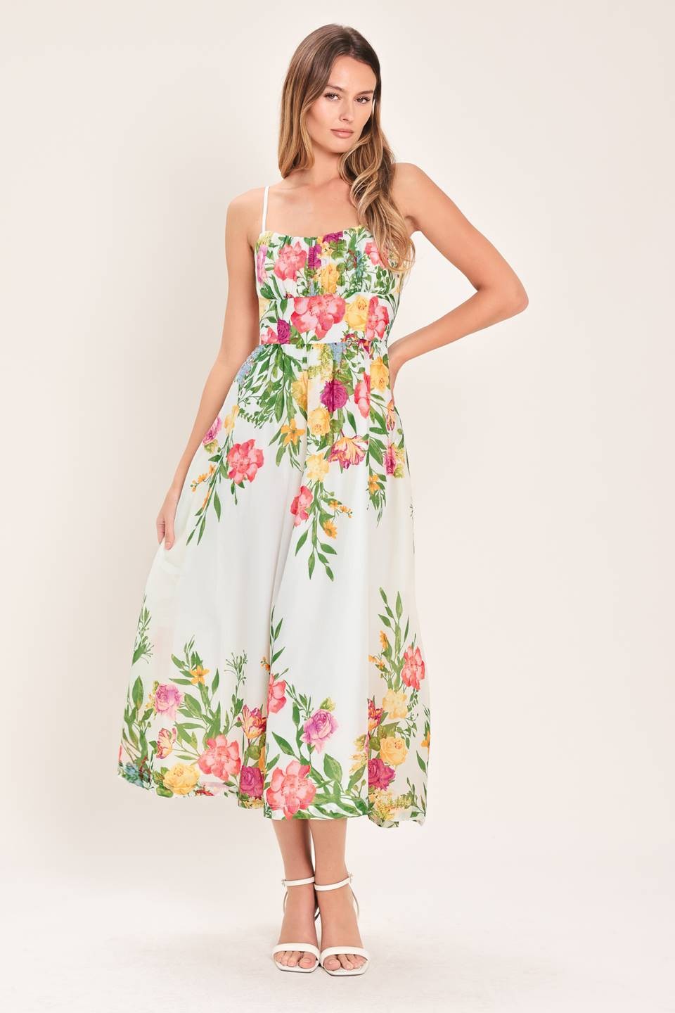 Secret Garden Midi Dress