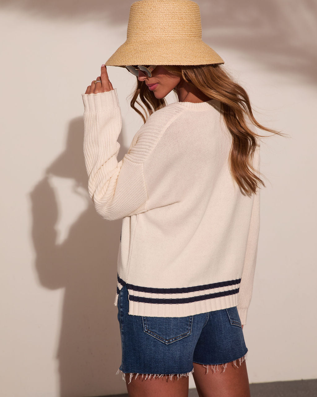Daily Catch Knit Novelty Sweater