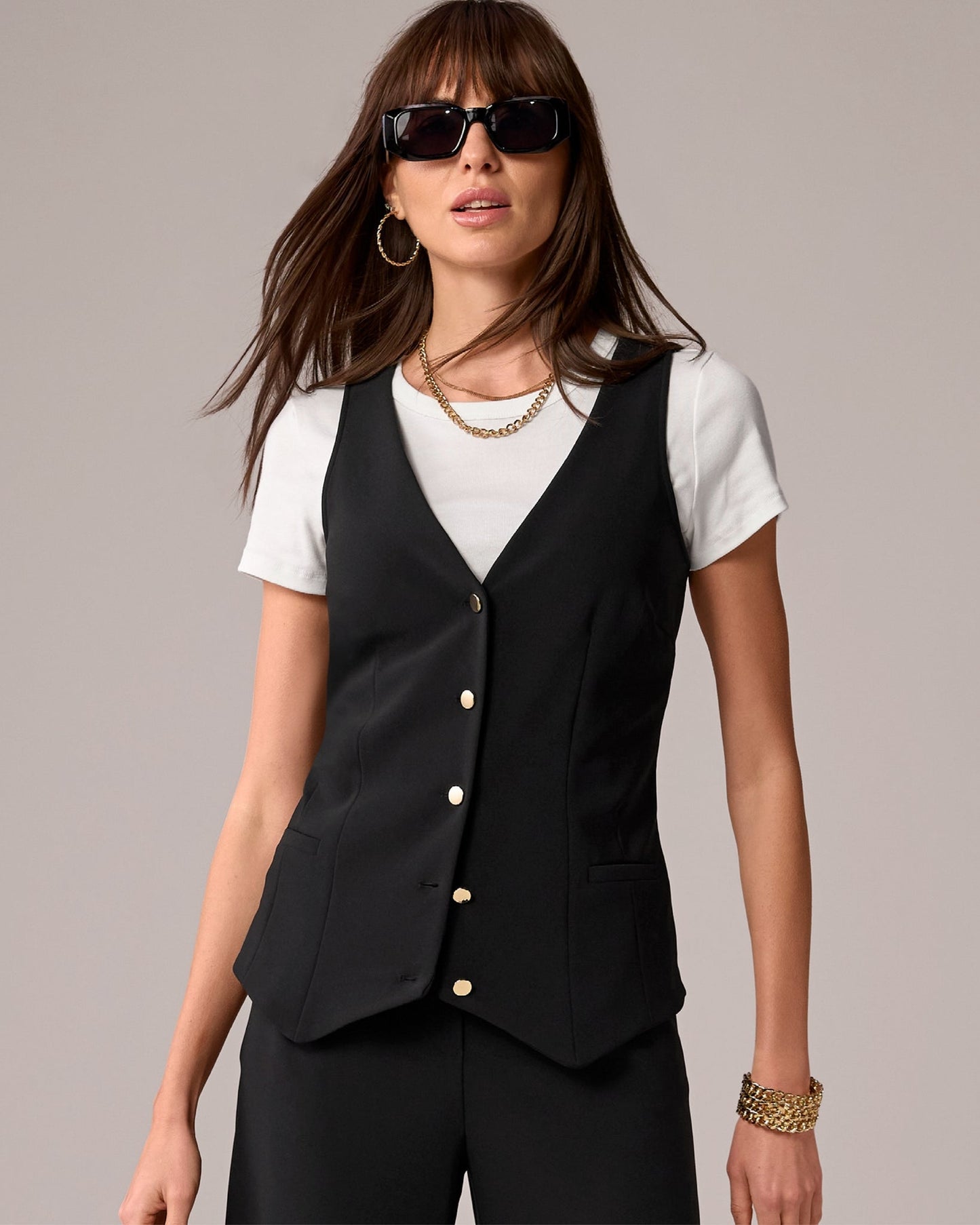 Beyond Travel Vest Jet Black