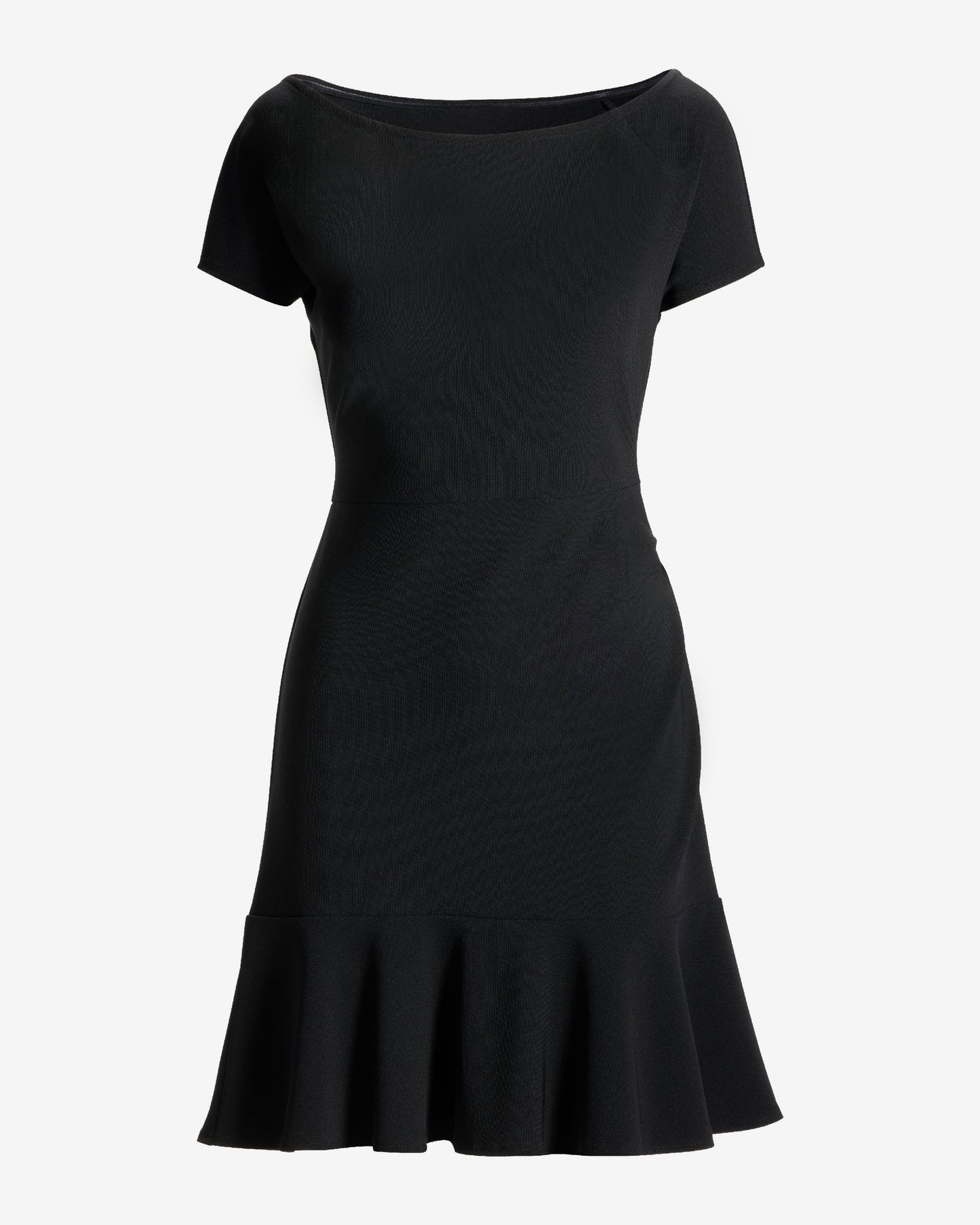Beyond Travel One Shoulder Short Dress Jet Black